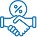 Transparent and Competitive Interest Rate Icon
